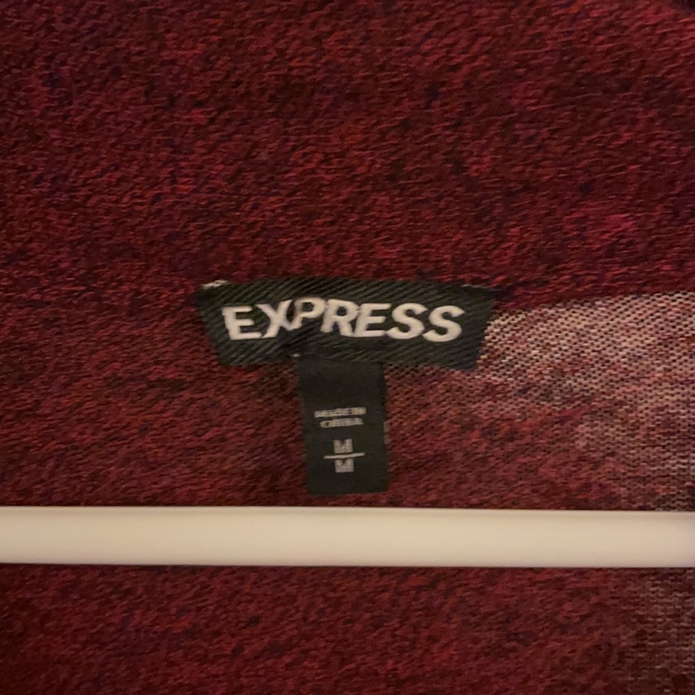 Express Red Cardigan - Picture 2 of 5